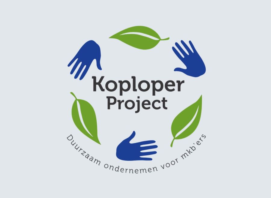 Logo of the Koploper project, sustainable business for SMEs