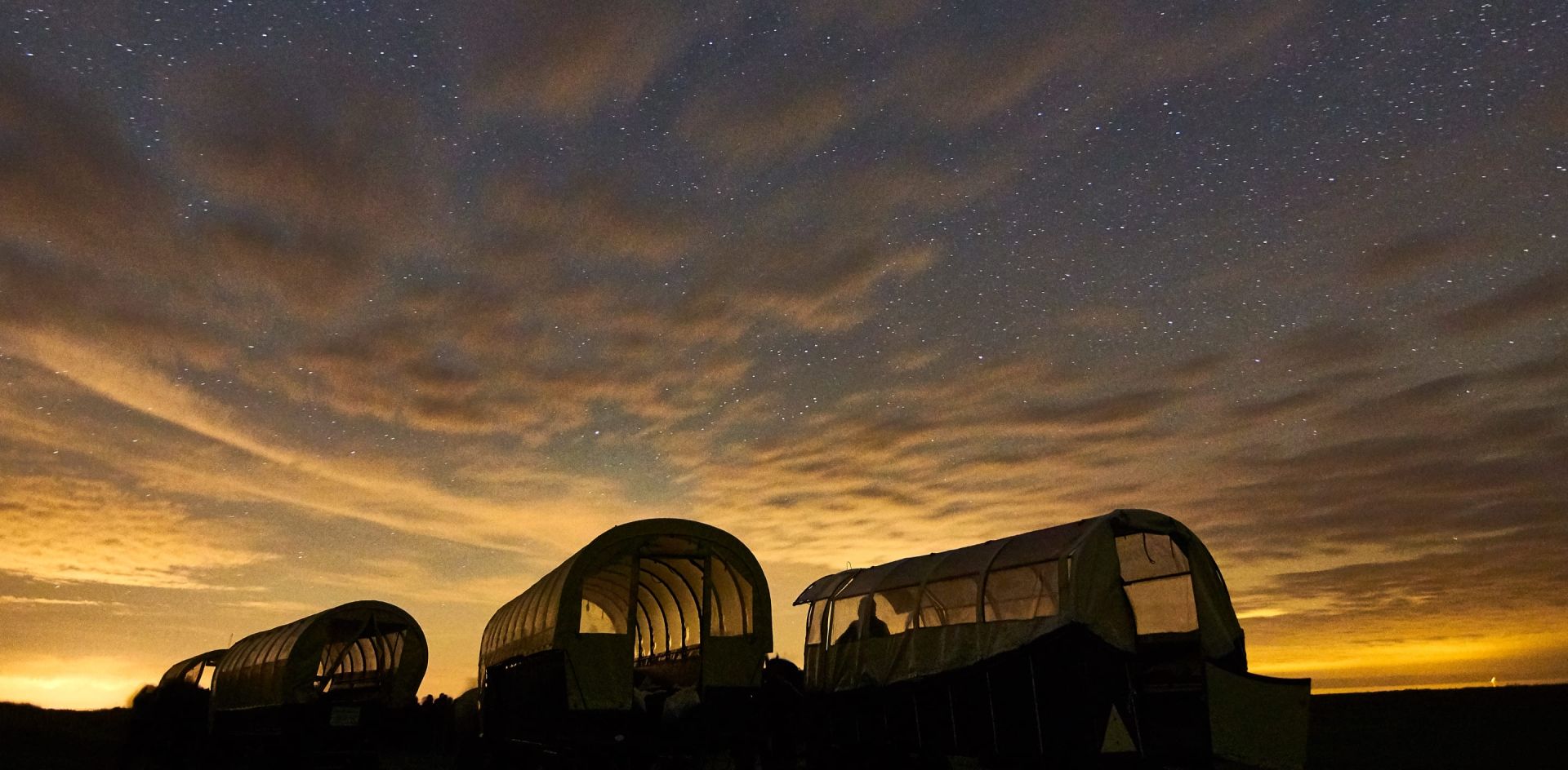 Puur Terschelling dark sky huifkartocht