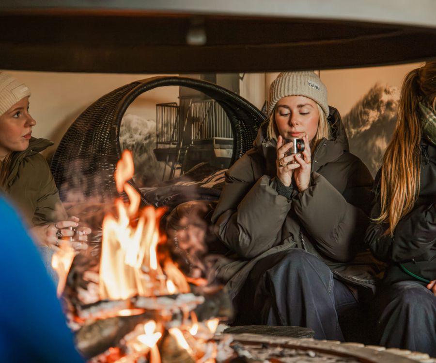 Puur Terschelling kampvuur indoor